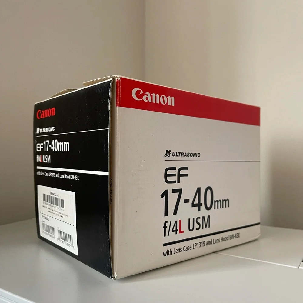Canon EF 17-40mm f/4L USM Lens